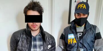 El joven de 25 años detenido en Nordelta.