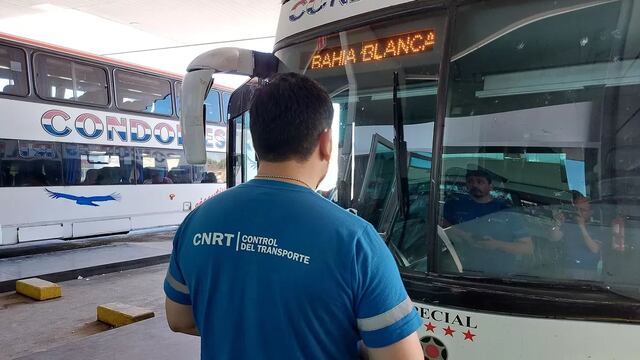 Por controles de la CNRT sacaron de circulación un micro de larga distancia.