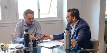 Walter Vuoto mantuvo un encuentro con el Ministro de Obras Públicas de la Nación, Gabriel Katopodis en Buenos Aires