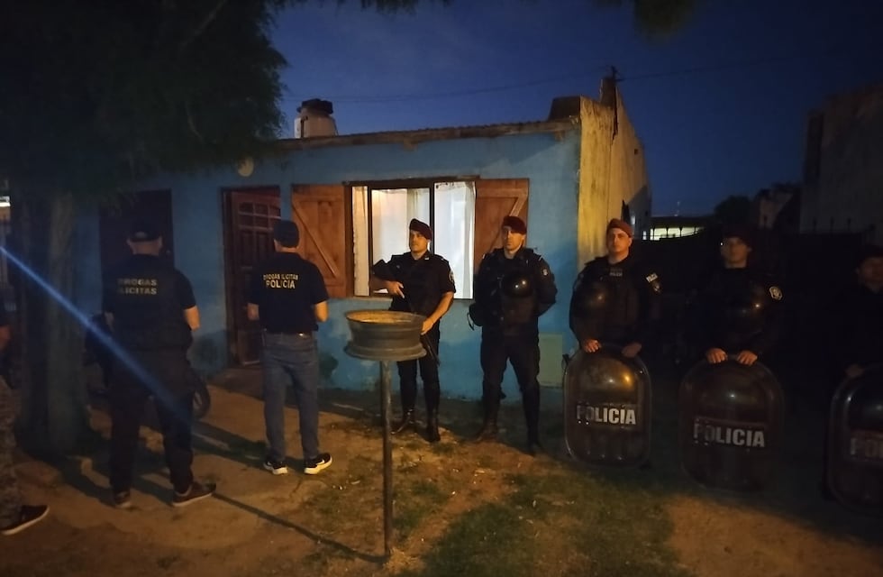 Tres Arroyos: allanamiento positivo por drogas