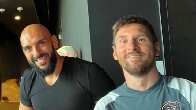 Yassine Cheuko saludó a Lionel Messi por Instagram.