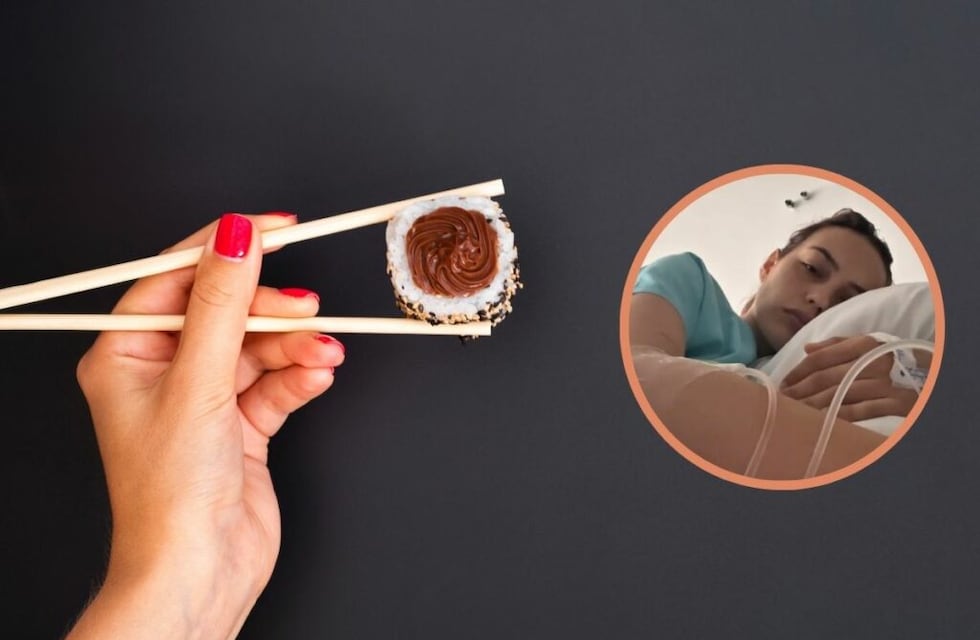 Comió sushi y contrajo una enfermedad crónica: “No sé por dónde empezar”