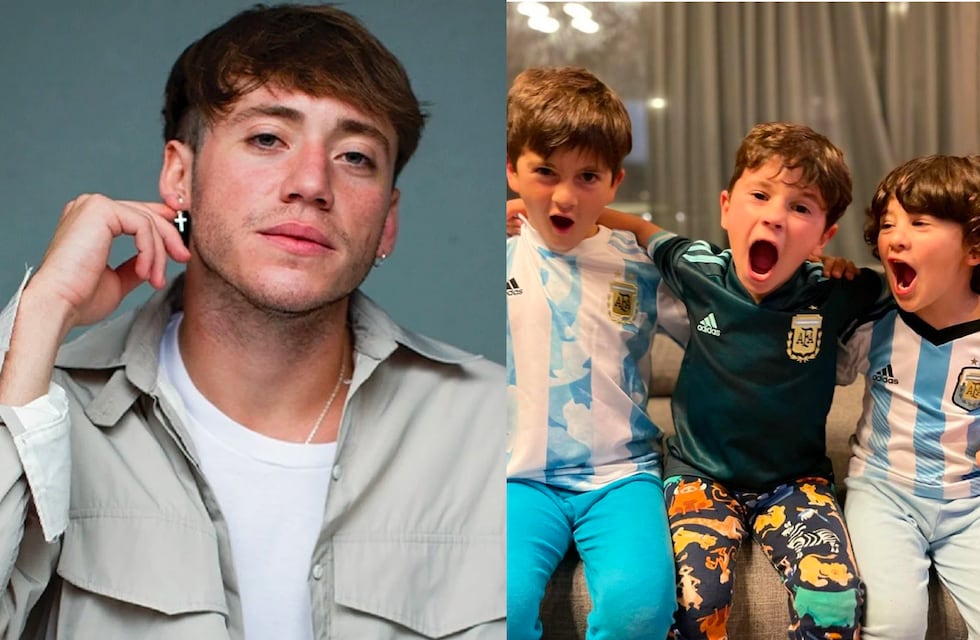 Paulo Londra y su foto con “los Messi”: el encuentro del cordobés con los hijos de Lio