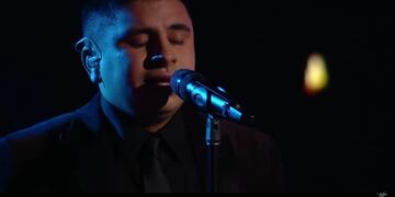 Francisco Benítez eligió "Gracias a la vida" para la gran final de La Voz Argentina.