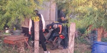 Recuperaron una moto robada en Ataliva