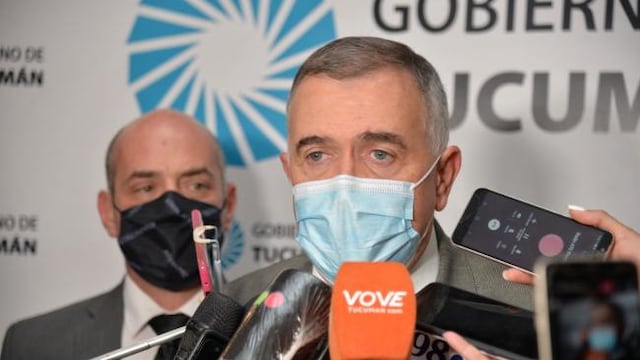 Osvaldo Jaldo, gobernador de Tucumán.