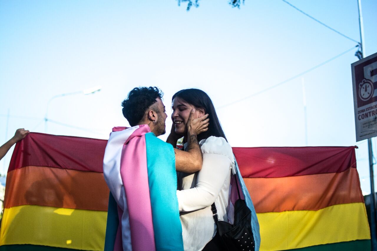 Marcha del Orgullo en Rafaela (Gentileza: Trinidad Bussolaro)
