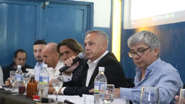 Manuel Pérez fue reelecto presidente de Racing por cuatro años más (Prensa Racing)
