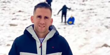 Nahuel Gallo, detenido en Venezuela desde el 8 de diciembre. (Gentileza BBC)