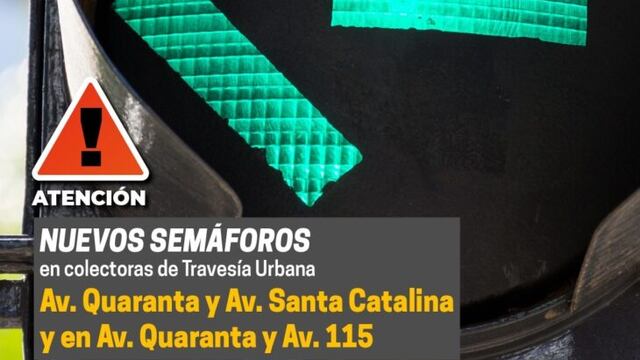 Por la Travesía Urbana en Posadas, habría nuevos semáforos en las colectoras de avenida Quaranta.