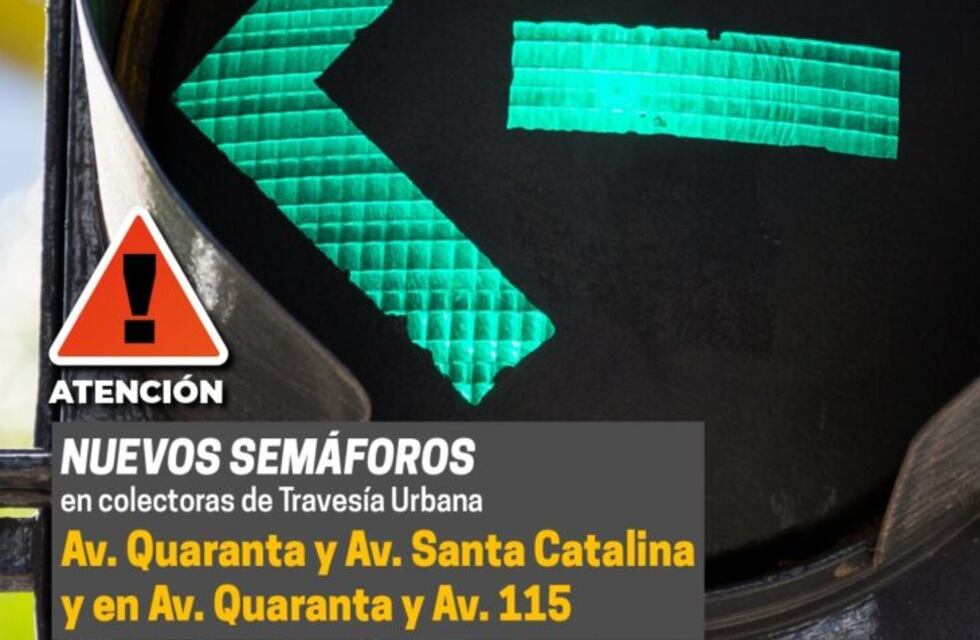 Por la Travesía Urbana en Posadas, habría nuevos semáforos en las colectoras de avenida Quaranta