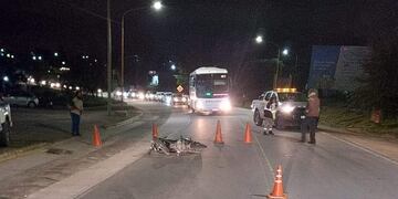 Accidente de transito en Tanti