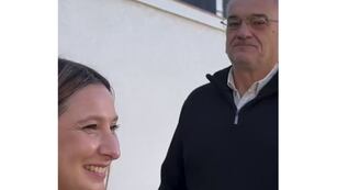 Bárbara Chivallero y Alcides Calvo