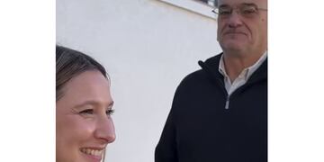 Bárbara Chivallero y Alcides Calvo