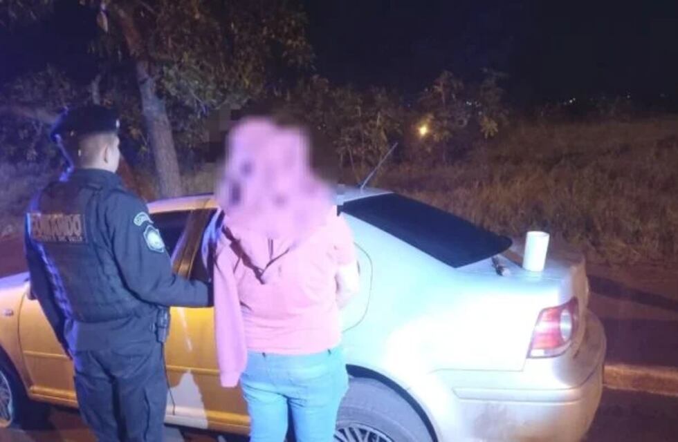 Aristóbulo del Valle: enfrentó con un cuchillo a la Policía y fue detenido