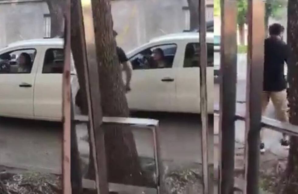 Una mujer le chocó el auto y se viralizó el video de su reacción violenta