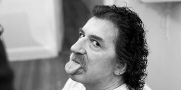 Fotografía de Charly García, de la autoría de Nora Lezano.