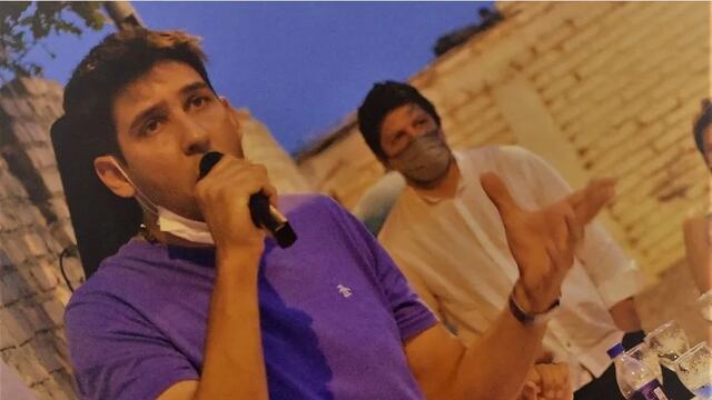 Facundo Perrone es un dirigente giojista del PJ de Rivadavia