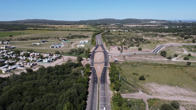 Rotonda que une Juana Koslay y Los Puquios, San Luis