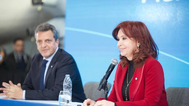 Cristina Kirchner y Sergio Massa, la última vez que se los vio juntos. Foto: Prensa Cristina Kirchner