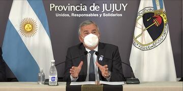 El gobernador Morales explicó el curso que tienen las gestiones con China para adquirir un millón de dosis de la vacuna Sinopharm.