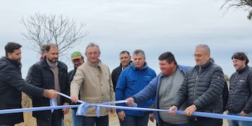 Inauguración de las obras de Caminos de la Ruralidad en Ramona
