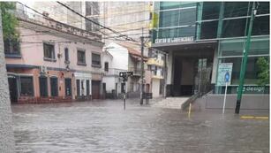 EL temporal en Salta que sufrieron vecinos de varias localidades.
