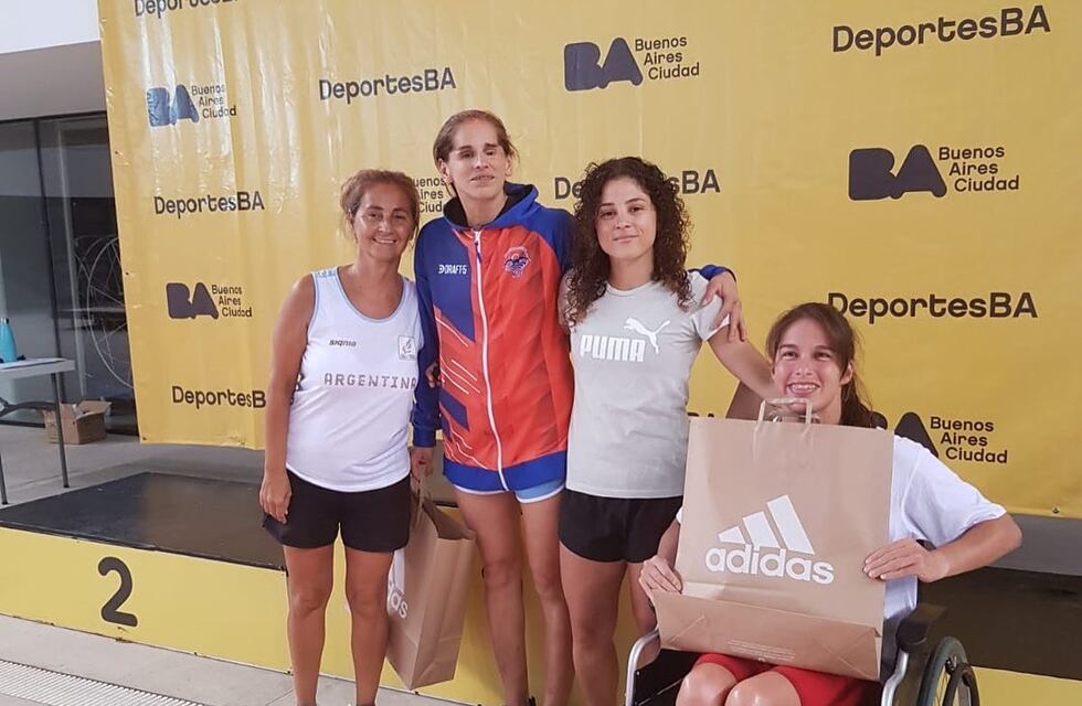 Elizabeth Noriega comenzó muy bien el año, se quedó con 4 medallas el Open COPAR 2023