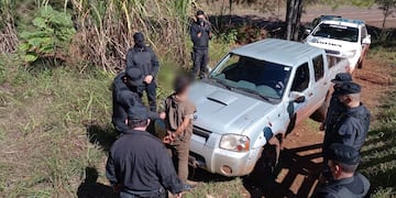 Finalmente, apresaron al trabajador rural que se encontraba prófugo . Policía de Misiones