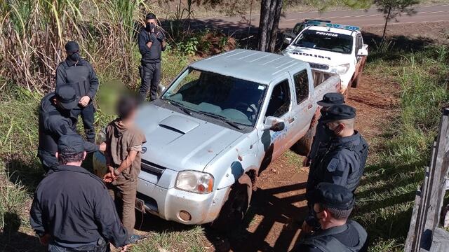 Finalmente, apresaron al trabajador rural que se encontraba prófugo . Policía de Misiones