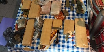 Imágenes del mega operativo de la Federal