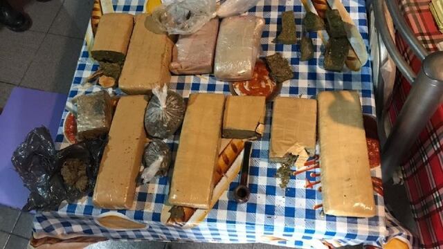 Imágenes del mega operativo de la Federal