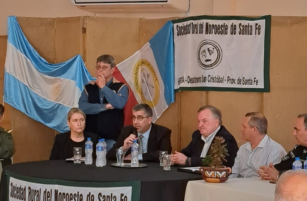 El Fiscal Regional de Rafaela participó de una reunión multisectorial en Hersilia