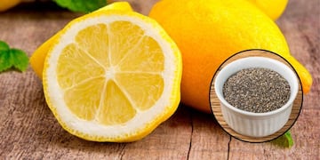 Limón y chía