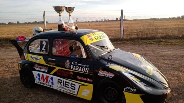 El puntaltense Ramiro Fernández se tuvo un gran fin de semana en Olavarría