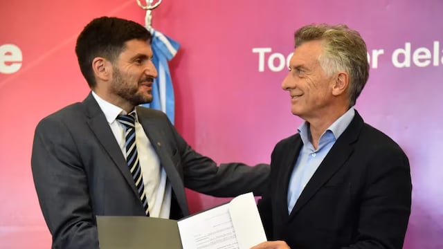 El ex presidente y el actual gobernador de Santa Fe se repartieron elogios.