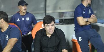 Era noche de festejos para Talleres, pero el "Cacique" Medina se fue expulsado (Javier Ferreyra / La Voz).