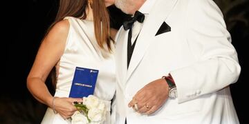 Jorge Lanata y Elba Marcovecchio se casaron.