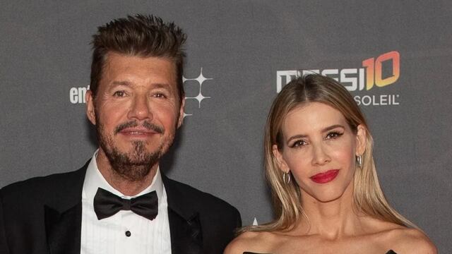 Marcelo Tinelli y Guillermina Valdés