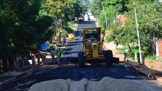 Asfaltarán las calles de Itaembé Guazú mediante un convenio con IProDHa.