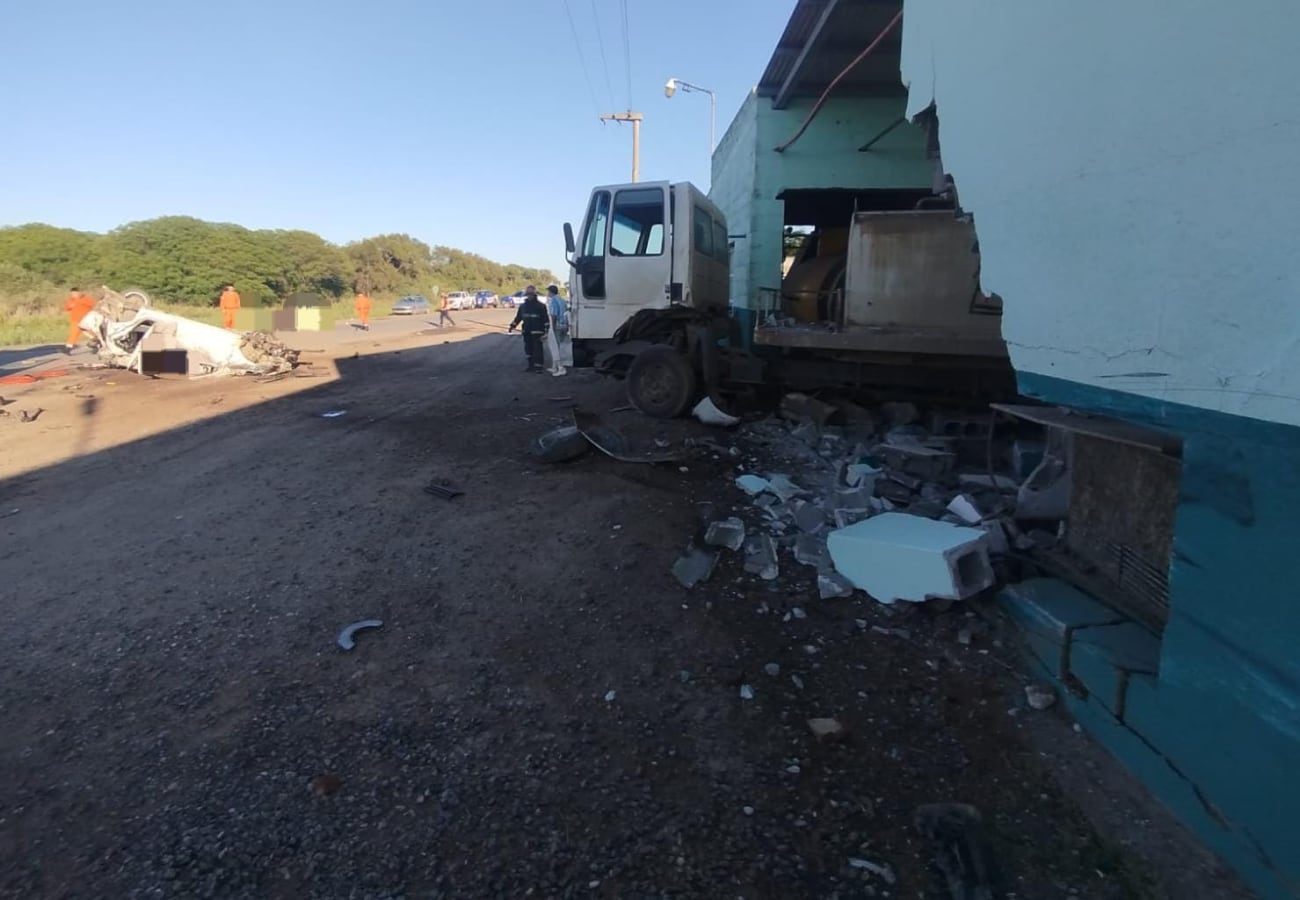 El siniestro fatal ocurrió en La Para. (Foto: Policía de Córdoba)