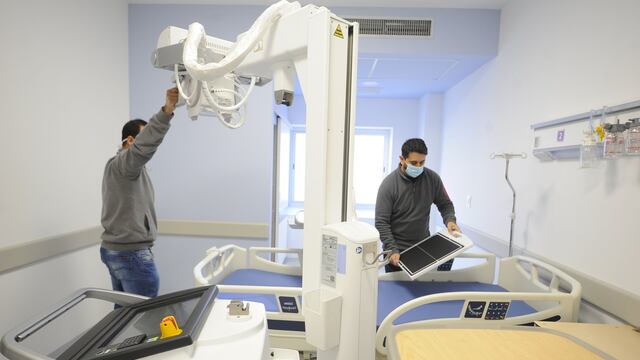 El sector se habilitó para cubrir la necesidad de camas en la provincia.