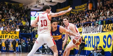 Instituto perdió por un punto contra Boca en el juego siete de la final de la Liga Nacional de Básquet. ((Prensa Liga Nacional)