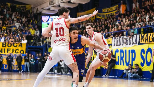 Instituto perdió por un punto contra Boca en el juego siete de la final de la Liga Nacional de Básquet. ((Prensa Liga Nacional)