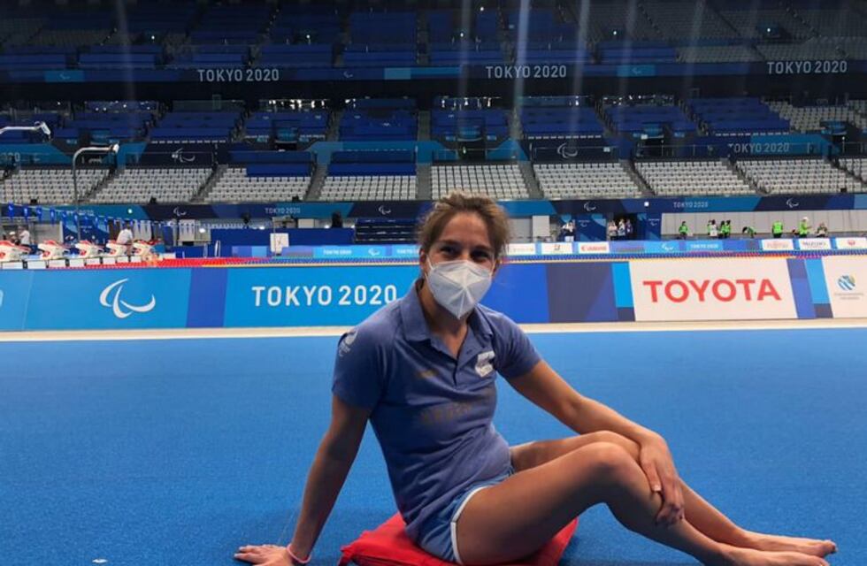 Eli Noriega nadó la prueba de 100 metros libres S5 en otra jornada inolvidable en Tokio