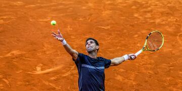 Federico Delbonis avanza a paso firme en el Masters 1000 de Roma.