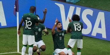 Arabia Saudita logró una victoria histórica ante Argentina. (AP)