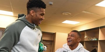 Mbappe y Giannis Antetokoumpo
