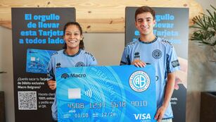 Banco macro lanza una tarjeta de débito exclusiva para hinchas de Belgrano.