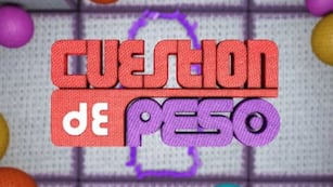 Uno de los logos de "Cuestión de Peso".